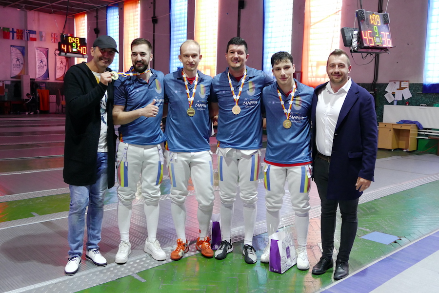 Alex Oroian vicecampion la individual și campion național cu echipa CSM Olimpia